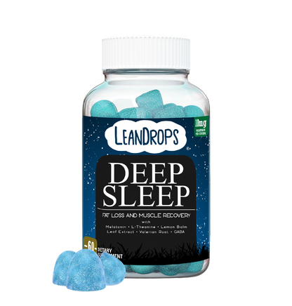 LeanDrops: Deep Sleep — Nighttime Fat Loss & Muscle Recovery Gummies